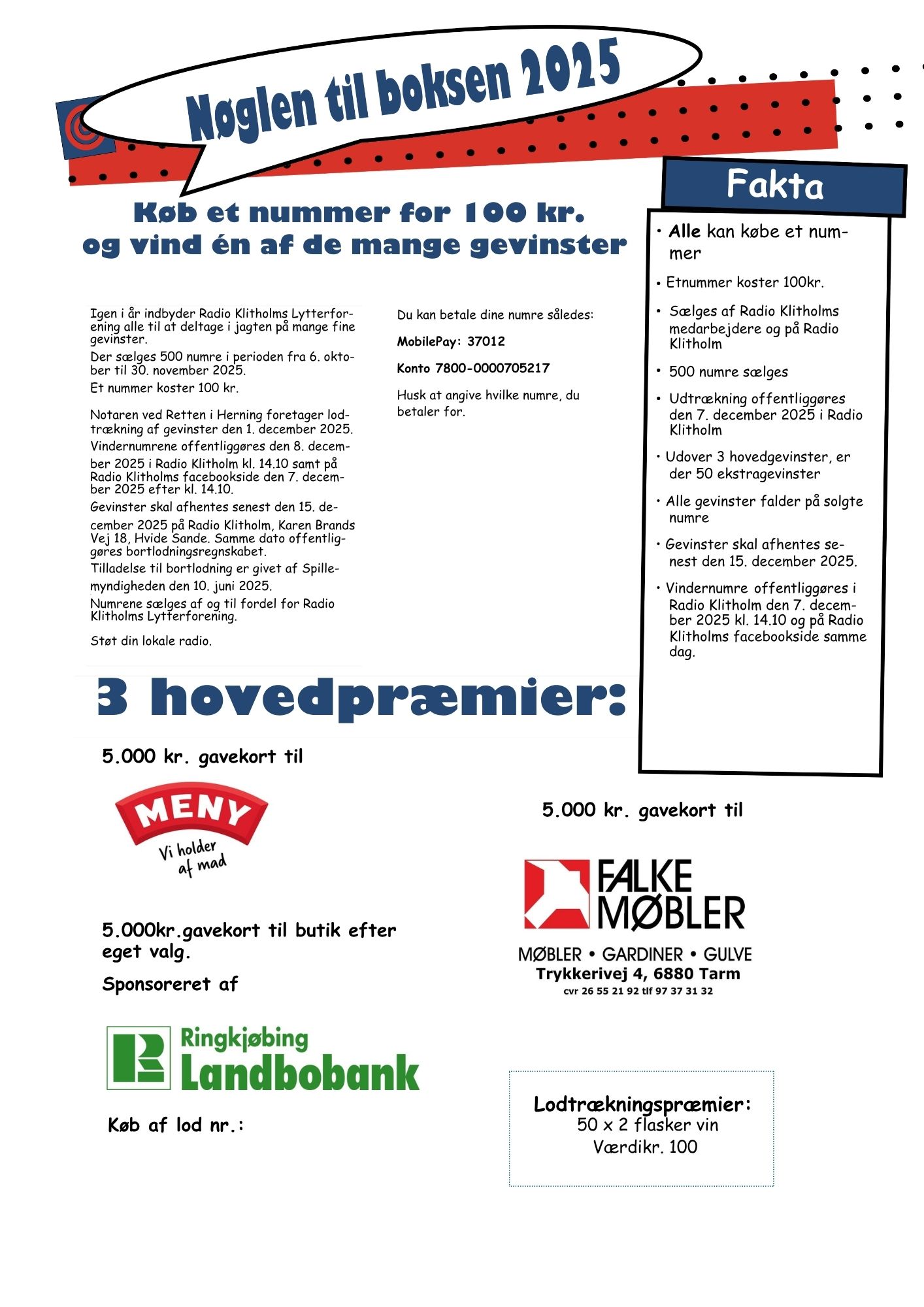 Nøglen til Boksen 2025